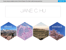 Tablet Screenshot of janehu.net